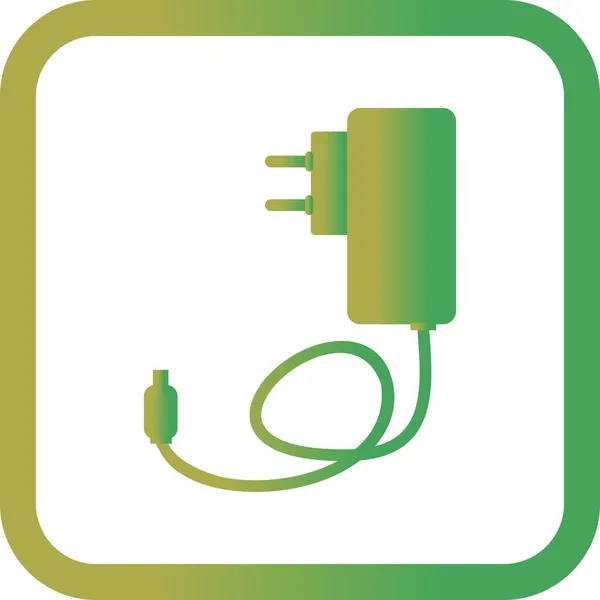 Kuvitus Mobile Charger kuvake — kuvapankkivalokuva