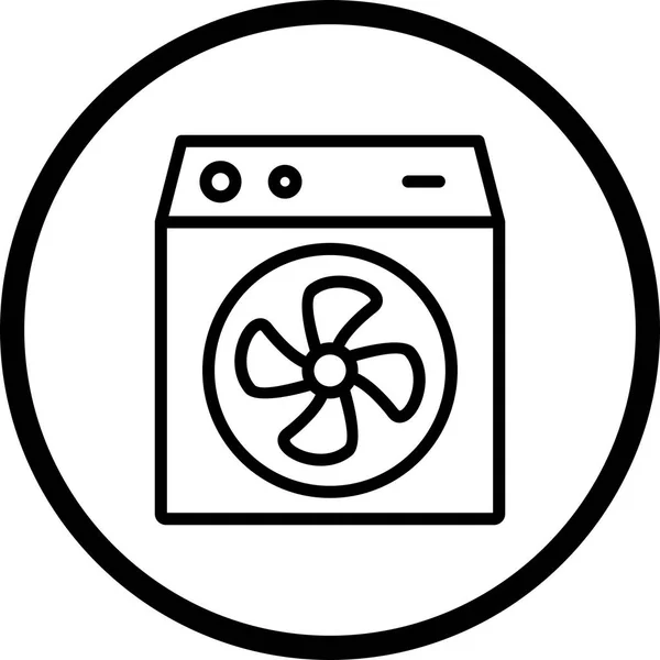 Illustration Room Cooler Icon — Stock Photo, Image