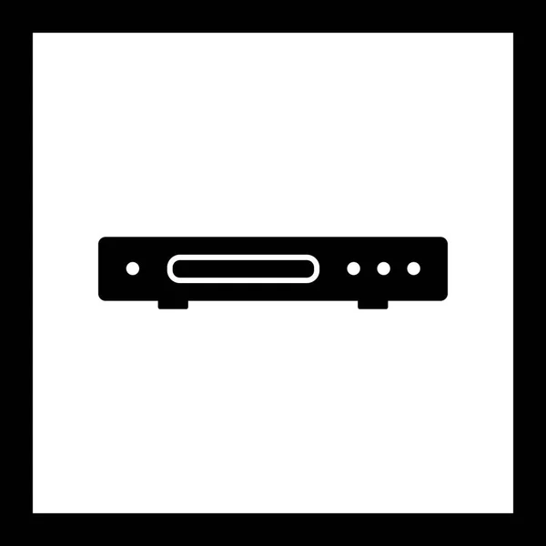 Illustration Dvd Player Icon — Stock Photo, Image