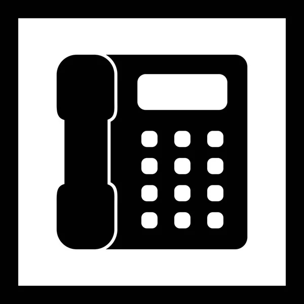 Ikona ilustracji telefon — Zdjęcie stockowe