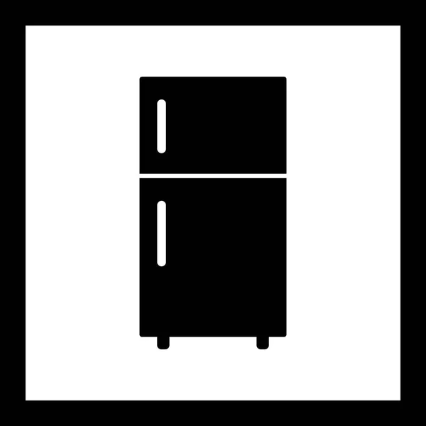 イラスト冷蔵庫アイコン — ストック写真