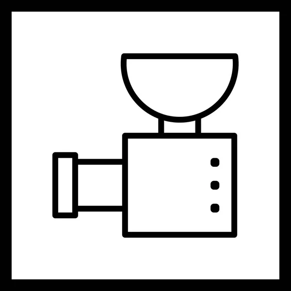 Illustratie vlees Grinder pictogram — Stockfoto