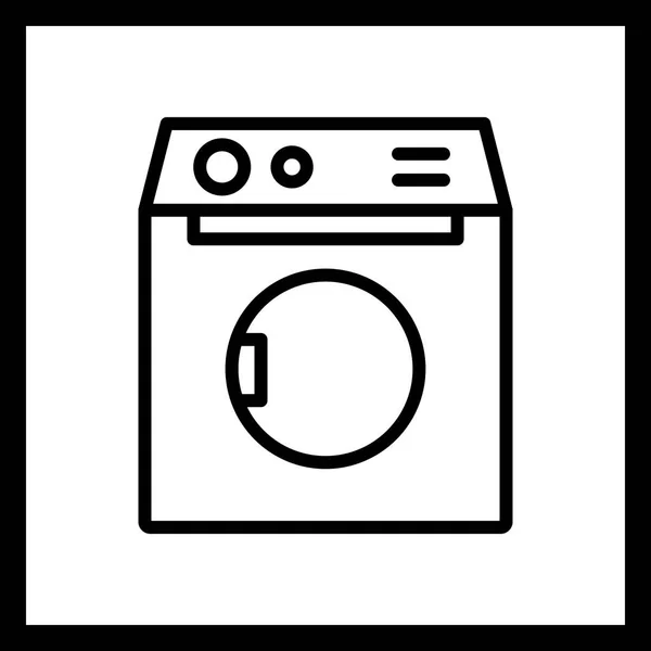 Illustration Waschmaschinensymbol — Stockfoto