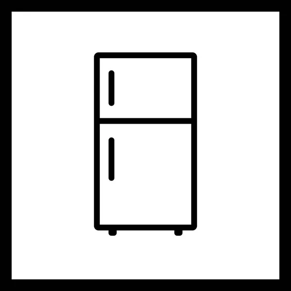 Illustration Kühlschranksymbol — Stockfoto