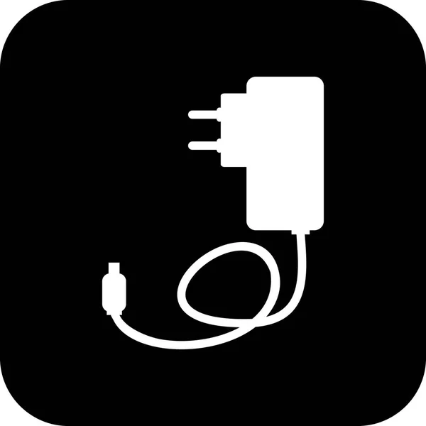 Иконка мобильного зарядного устройства — стоковое фото
