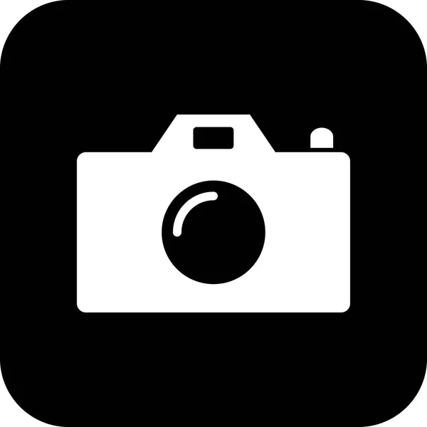 ไอคอนของกล้องภาพประกอบ — ภาพถ่ายสต็อก