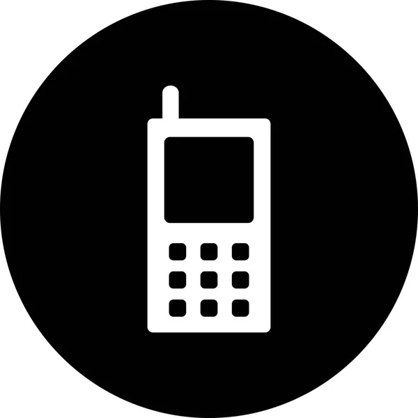 Obrázek-ikona mobilního telefonu — Stock fotografie