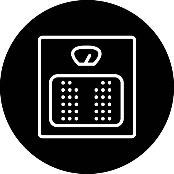 Illustration Weight Machine Icon — Stock Photo, Image