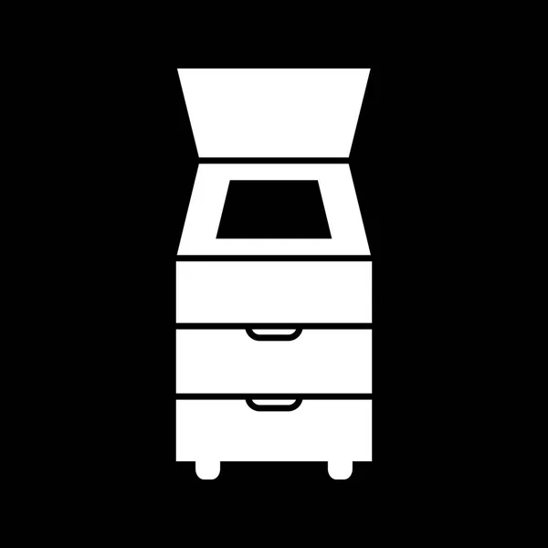 Illustration Scanner Icon — Stock Photo, Image