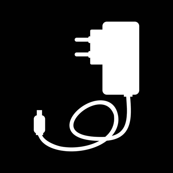 Иконка мобильного зарядного устройства — стоковое фото
