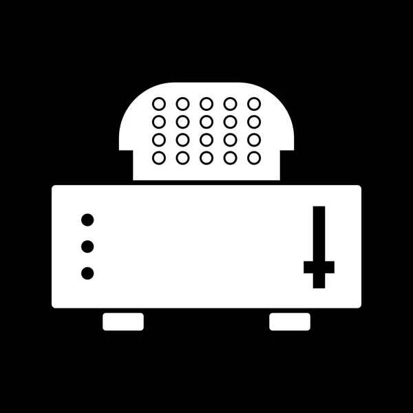 Illustratie segment toaster icoon — Stockfoto