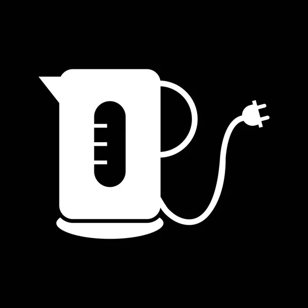 Иллюстрационная икона чайника — стоковое фото