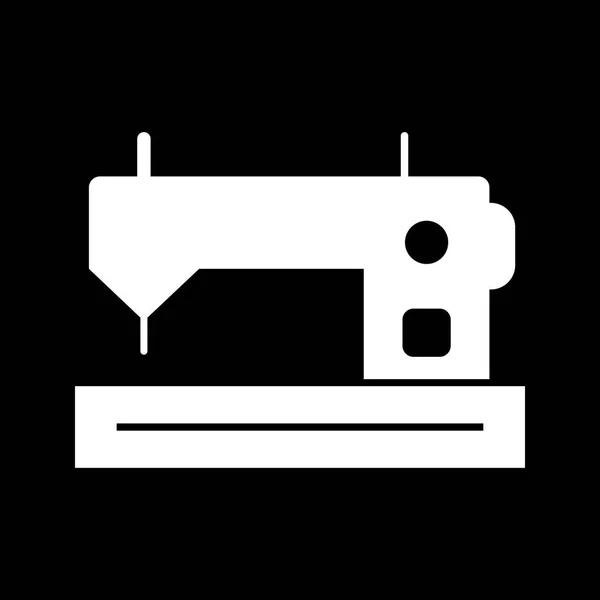 Illustrazione Icona della macchina da cucire — Foto Stock