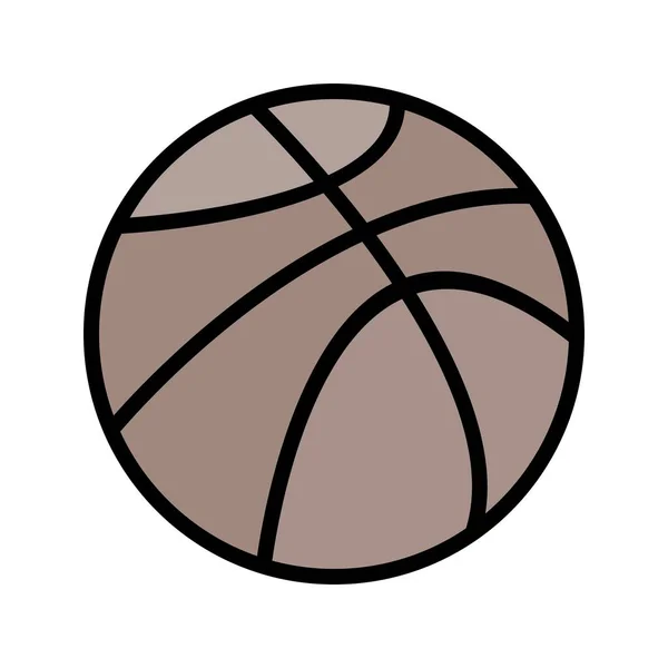 Illustration Basket Ball Icon — Stock Photo, Image