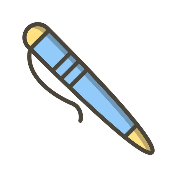 Illustration kalem simgesi — Stok fotoğraf