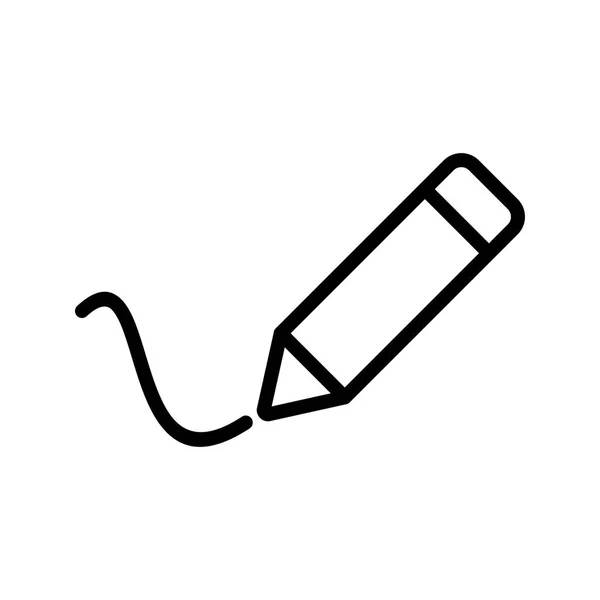 Illustration  Writing Icon — Stock Photo, Image