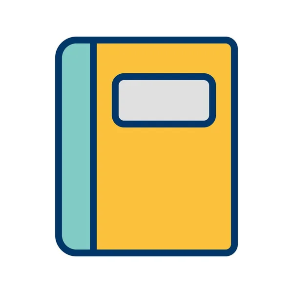 Illustration Notebook Icon — Stock Photo, Image