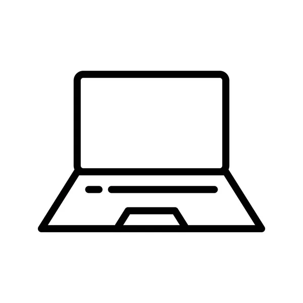 İllüstrasyon laptop simgesi — Stok fotoğraf