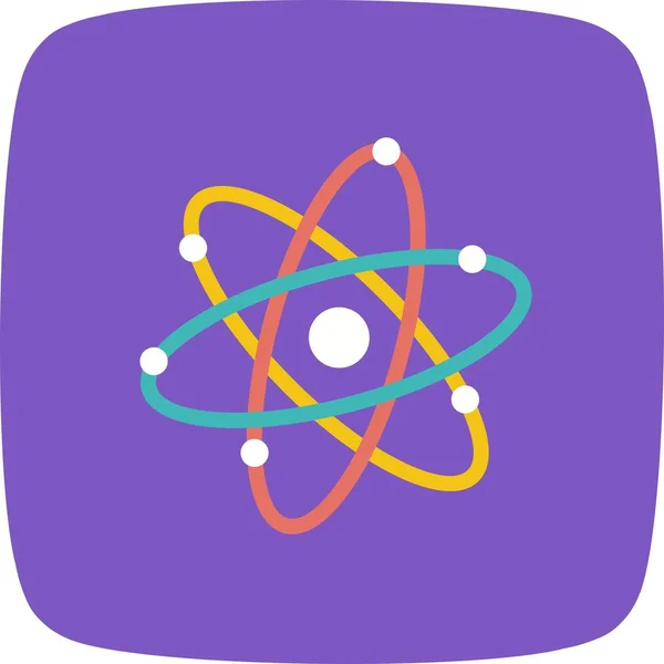 Icono de átomo de ilustración —  Fotos de Stock