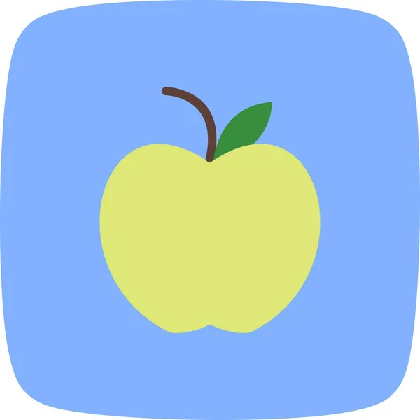 Ilustração Apple Icon — Fotografia de Stock
