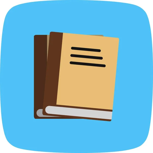 Illustration Books Icon — Stock Photo, Image