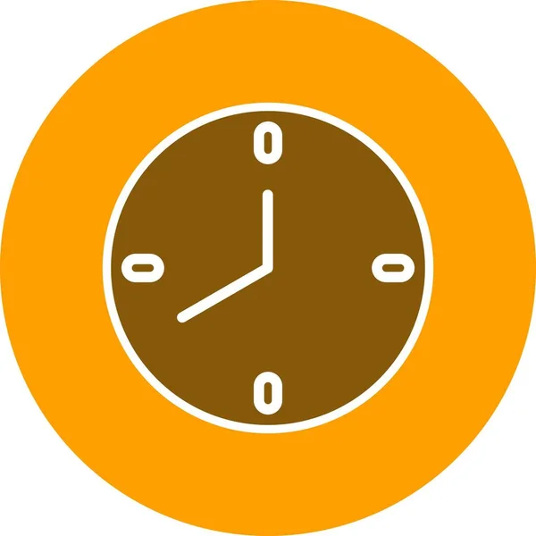 Illustration Clock Icon — Stock Photo, Image