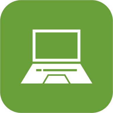 İllüstrasyon laptop simgesi