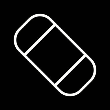 İllüstrasyon silgi simgesi