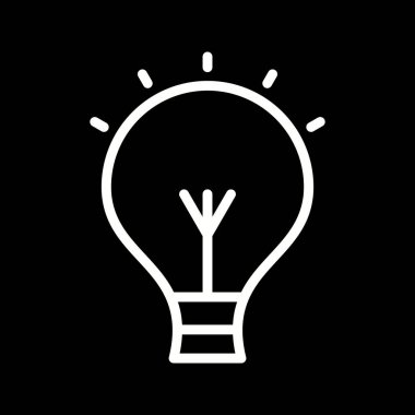İllüstrasyon Ampul Simgesi