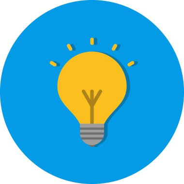 İllüstrasyon Ampul Simgesi