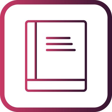 İllüstrasyon Kitap Simgesi