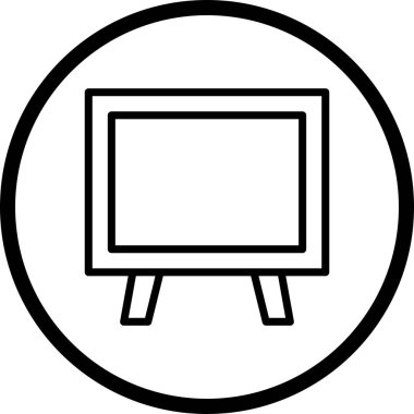 İllüstrasyon tahta simgesi