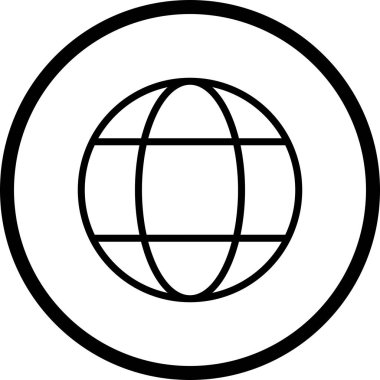 İllüstrasyon Küre Simgesi