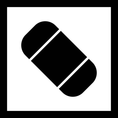 İllüstrasyon silgi simgesi