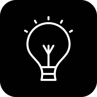 İllüstrasyon Ampul Simgesi
