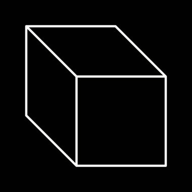 Çizim küpü simgesi