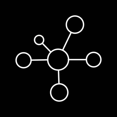 İllüstrasyon elektron simgesi