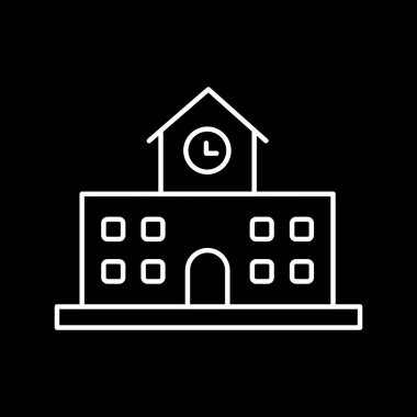 Illustration okul simgesi