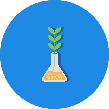 İllüstrasyon deneme büyüme simgesi