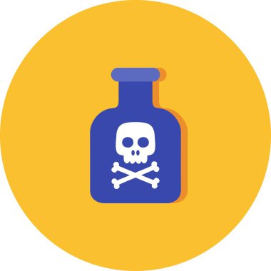 İllüstrasyon kimyasalları simgesi