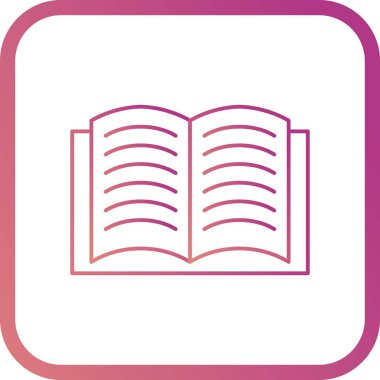 Resim açık kitap simgesi