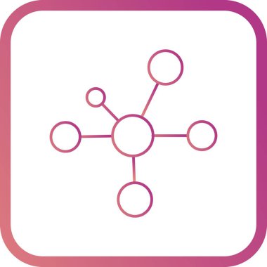 İllüstrasyon elektron simgesi