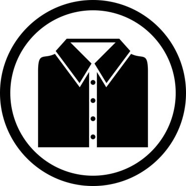 Illustration okul gömlek simge