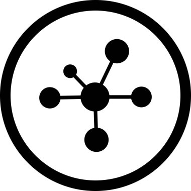 İllüstrasyon elektron simgesi