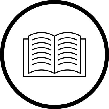 Resim açık kitap simgesi