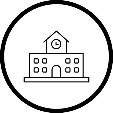 Illustration okul simgesi