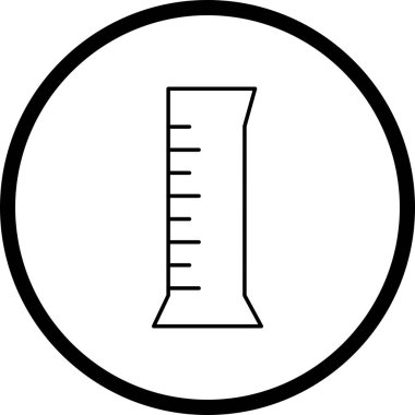 İllüstrasyon silindir Flask simgesi