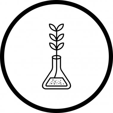 İllüstrasyon deneme büyüme simgesi