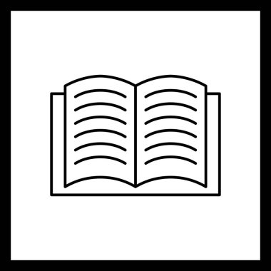 Resim açık kitap simgesi