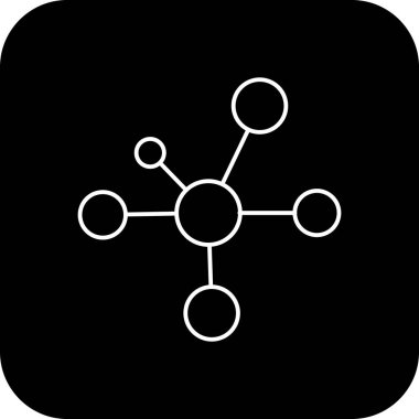 İllüstrasyon elektron simgesi